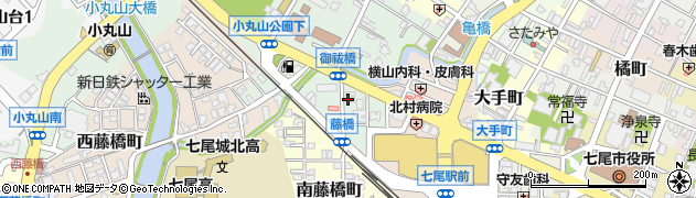 石川県七尾市北藤橋町（ロ）周辺の地図