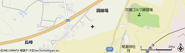 福島県棚倉町（東白川郡）上台（調練場）周辺の地図
