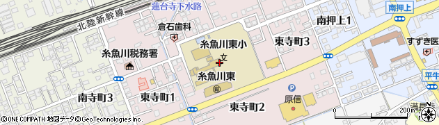 新潟県糸魚川市東寺町周辺の地図