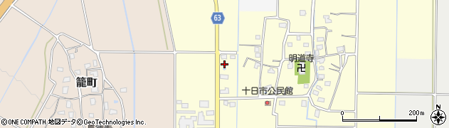 新潟県妙高市十日市375周辺の地図