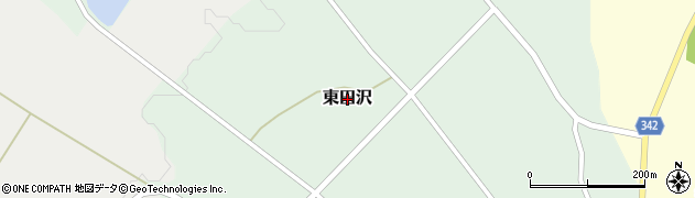 新潟県十日町市東田沢周辺の地図
