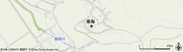 新潟県糸魚川市東海1468周辺の地図