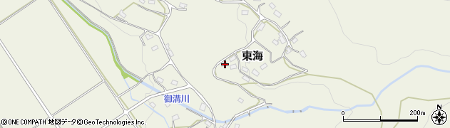 新潟県糸魚川市東海1431周辺の地図