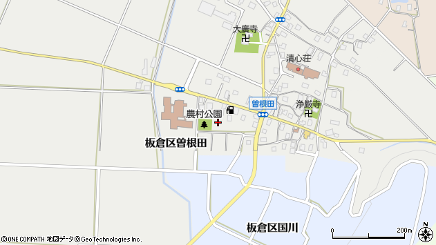 〒944-0132 新潟県上越市板倉区曽根田の地図