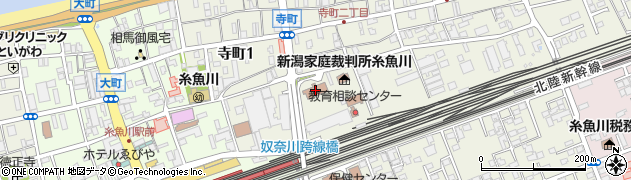 セコム上信越株式会社　糸魚川事務所周辺の地図