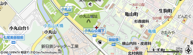 七尾教会日本キリスト教団周辺の地図