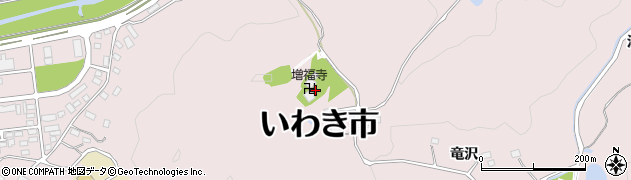 福島県いわき市平南白土（館岸）周辺の地図
