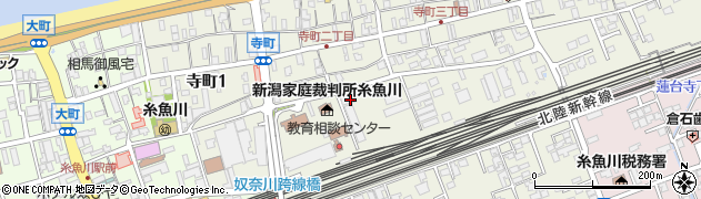 頸城観光株式会社　糸魚川営業所周辺の地図