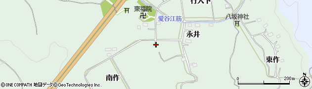 福島県いわき市平菅波（南作）周辺の地図