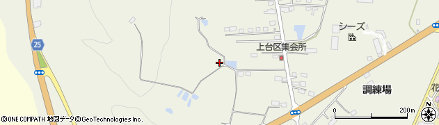 福島県棚倉町（東白川郡）上台周辺の地図