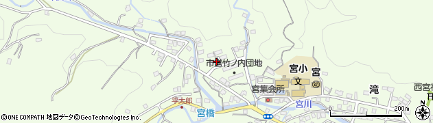 福島県いわき市内郷宮町竹之内57周辺の地図