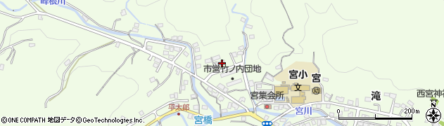 福島県いわき市内郷宮町竹之内56周辺の地図