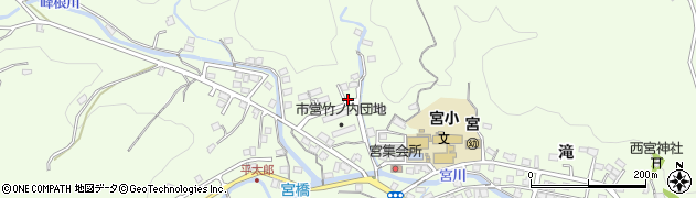 福島県いわき市内郷宮町竹之内周辺の地図
