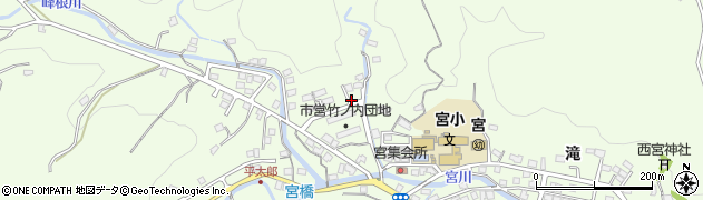 福島県いわき市内郷宮町（竹之内）周辺の地図