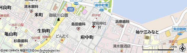石川県七尾市府中町員外260周辺の地図