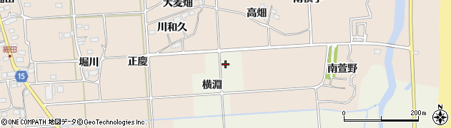 福島県いわき市平藤間（横淵）周辺の地図