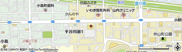 福島県いわき市平谷川瀬（明治町）周辺の地図
