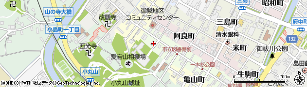 中谷内陶器店周辺の地図