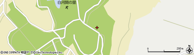 福島県白河市表郷金山（狸山）周辺の地図