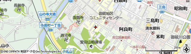 石川県七尾市魚町118周辺の地図