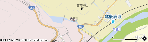 辰ノ口温泉周辺の地図