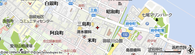 吉田米穀店周辺の地図