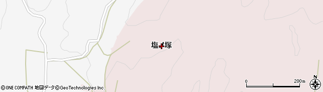 福島県いわき市遠野町上根本（塩ノ塚）周辺の地図