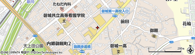 株式会社トヨタレンタリース新福島　いわき店周辺の地図