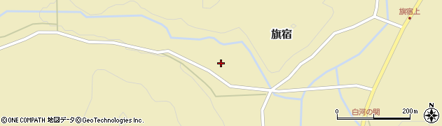 福島県白河市旗宿掛上り周辺の地図