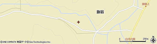 福島県白河市旗宿（掛上り）周辺の地図