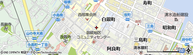石川県七尾市魚町32周辺の地図