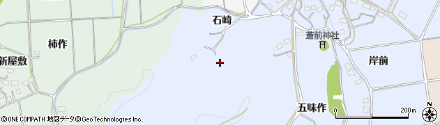 福島県いわき市平上大越（石崎）周辺の地図