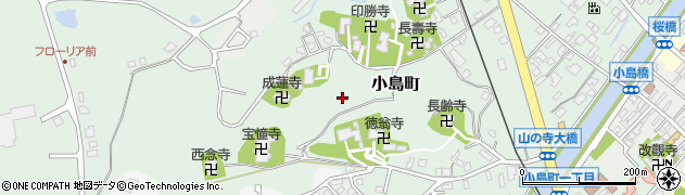 石川県七尾市小島町（リ）周辺の地図
