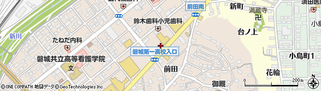 幸楽苑 内郷店周辺の地図