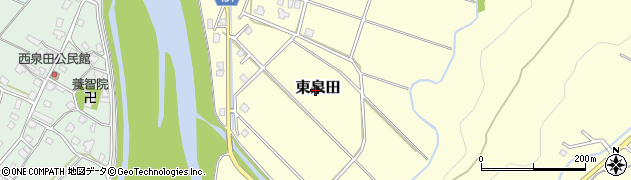 新潟県南魚沼市東泉田周辺の地図