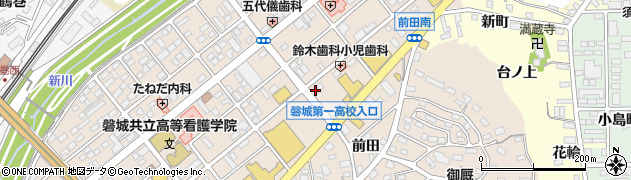 上野興業株式会社　いわき営業所周辺の地図