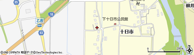 新潟県妙高市十日市190周辺の地図