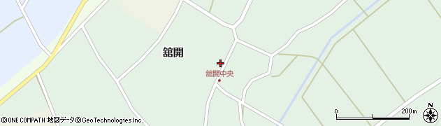 石川県羽咋郡志賀町舘開マ94周辺の地図