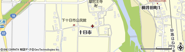 新潟県妙高市十日市787周辺の地図