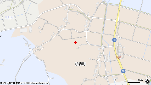 〒929-2112 石川県七尾市杉森町の地図