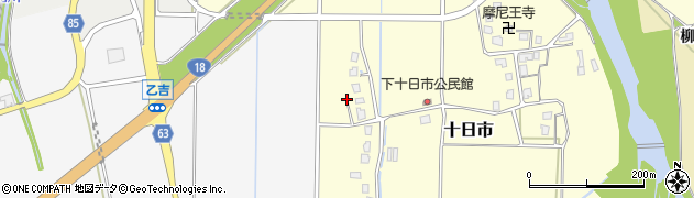 新潟県妙高市十日市305周辺の地図