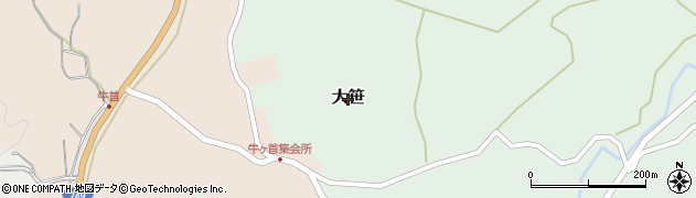 石川県志賀町（羽咋郡）大笹周辺の地図
