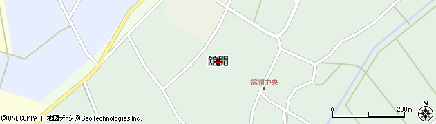 石川県志賀町（羽咋郡）舘開周辺の地図