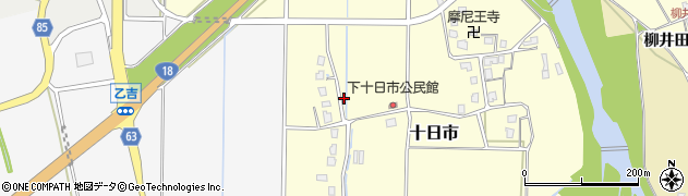新潟県妙高市十日市282周辺の地図