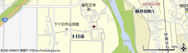 新潟県妙高市十日市803周辺の地図