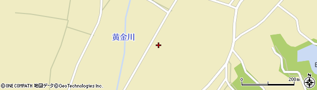 福島県白河市表郷金山（矢町）周辺の地図
