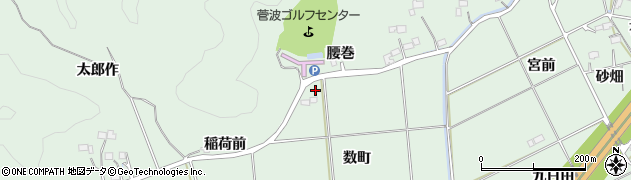 福島県いわき市平菅波（数町）周辺の地図