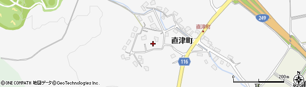 石川県七尾市直津町（カ）周辺の地図