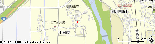 新潟県妙高市十日市804周辺の地図