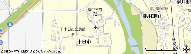 新潟県妙高市十日市796周辺の地図
